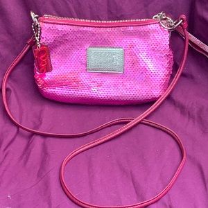 Coach Sequence Poppy Crossbody Purse